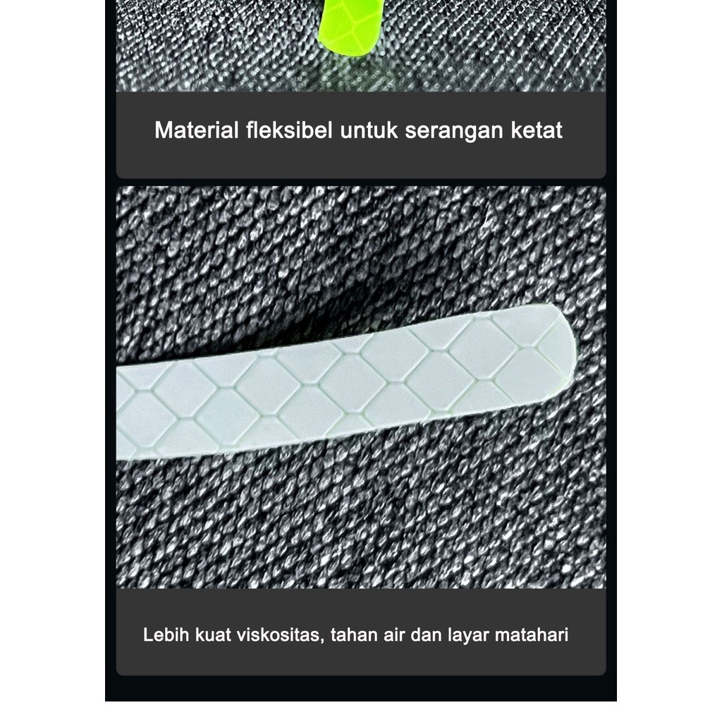 [OTTO] Jalur dekorasi ban reflektif roda multifungsi dan motor