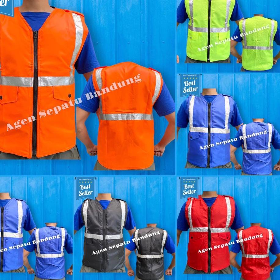 Keren guys Rompi Parasit / Rompi Safety / Rompi Proyek / Rompi Parkir / Rompi Motor 159♞