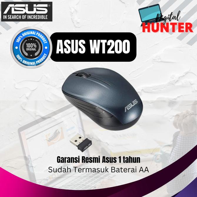 MOUSE WIRELESS ASUS WT200 ORIGINAL - RESMI ASUS