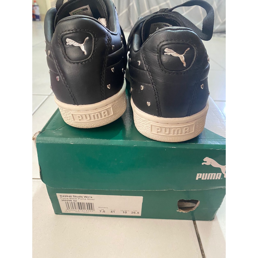 Sepatu Puma Woman Basket Studs Wn'S US 10 / 41