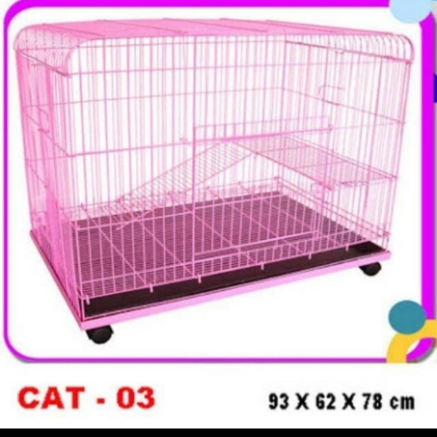 kandang kucing tingkat merk octagon cat 03