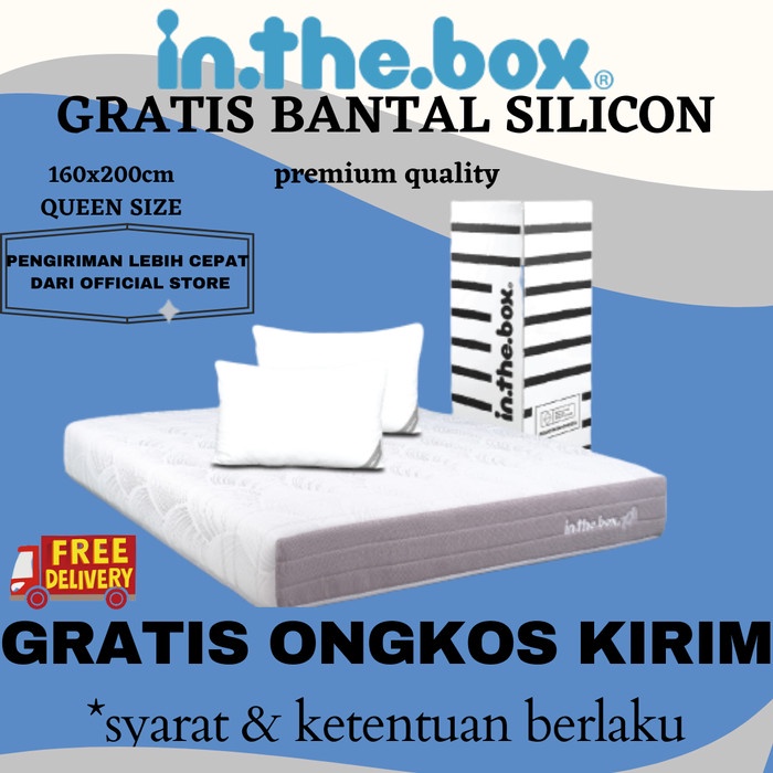 Kasur Springbed Matras Inthebox In The Box 101 160x200 (Queen)