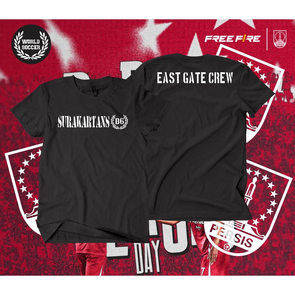 KAOS SURAKARTANS B6 HOOLIGANS PERSIS SOLO