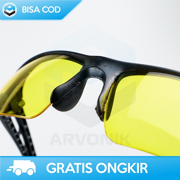 BIKE GLASSES KACAMATA RIDING MODEL SPORTY LENSA MERCURY GOOD QUALITY