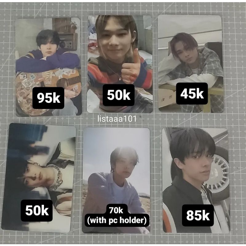 PHOTOCARD HEESEUNG JAKE NI-KI CHARYBDIS DOWN | ALBUM ONLY ENHYPHEN