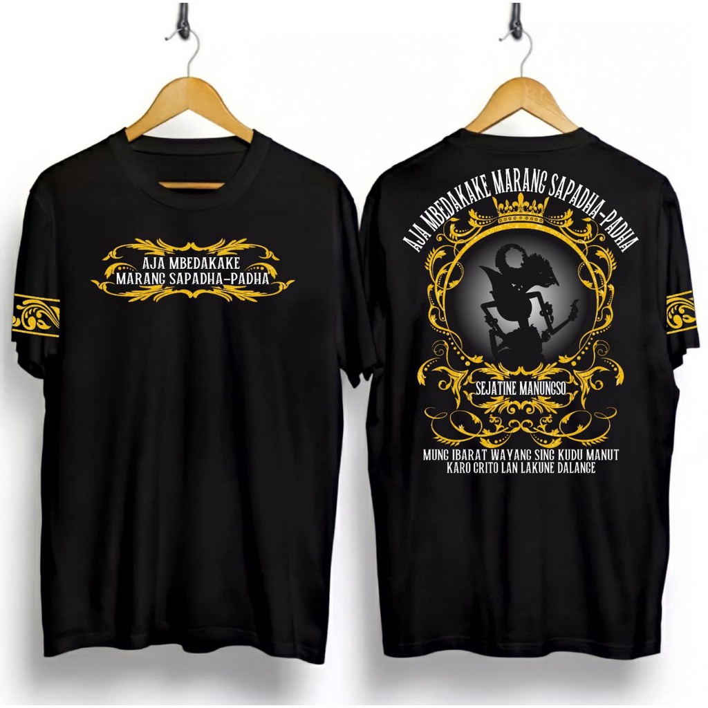KAOS WAYANG KULIT JAWA / KAOS KATA KATA JAWA marang / KAOS DISTRO WAYANG / KAOS PSHT / KAOS PESILAT 