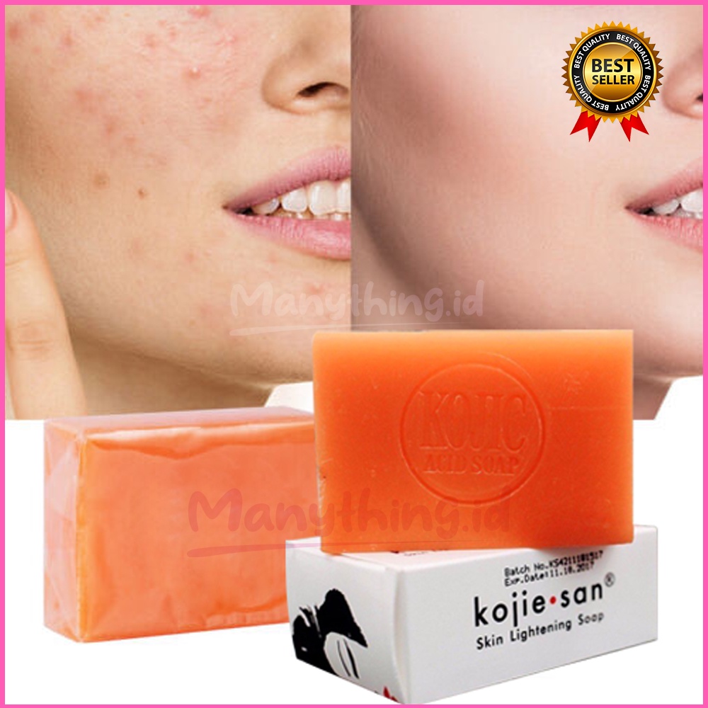 Kojiesan Skin Lightening Soap / Kojie San Soap / Sabun Pemutih / Sabun Wajah 65G