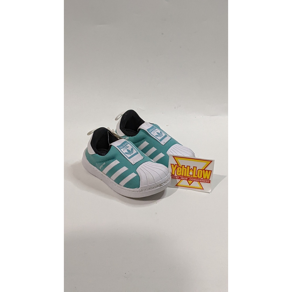 Adidas Kids Superstar 360 Tosca Green