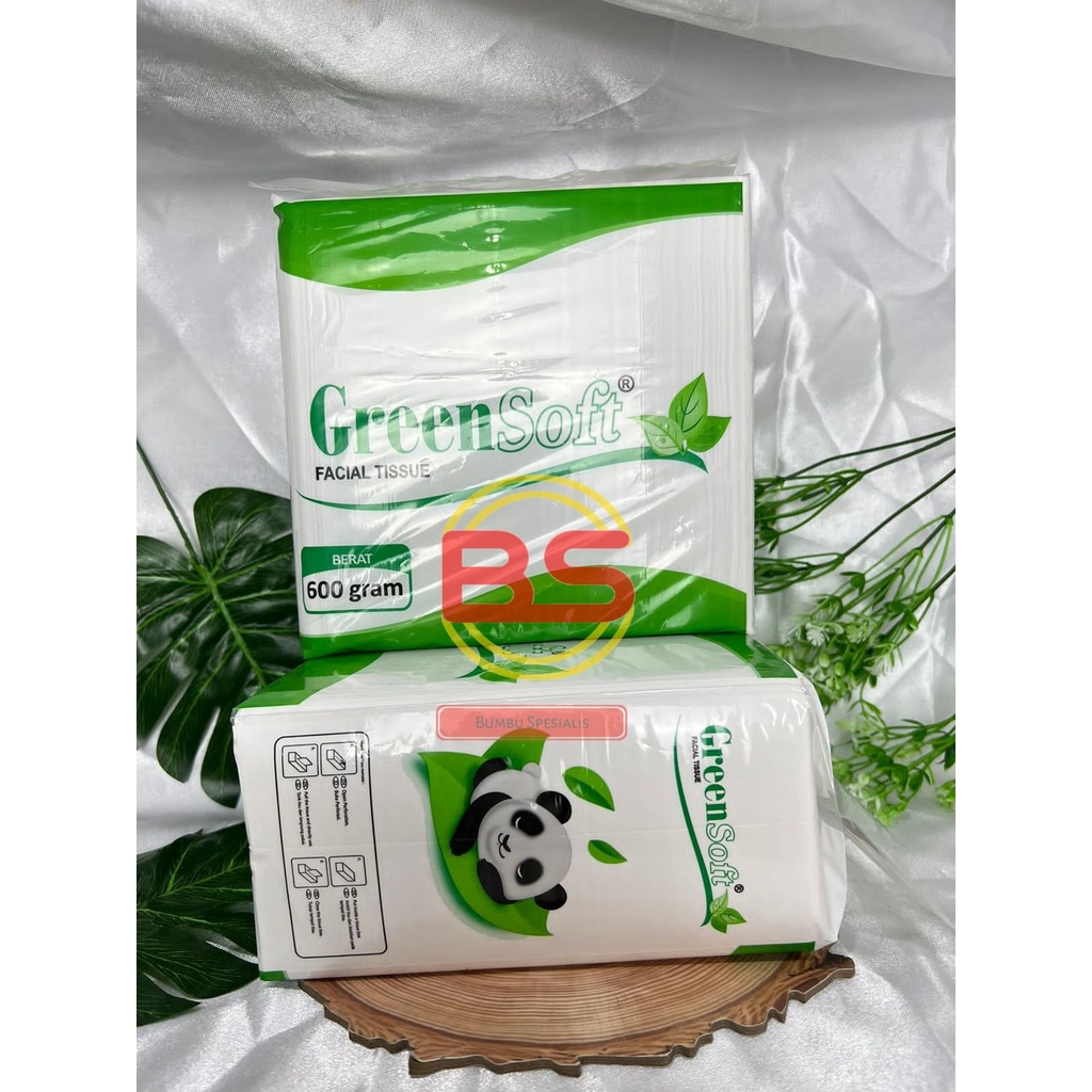 Tissue GreenSoft Facial Refill 600gr