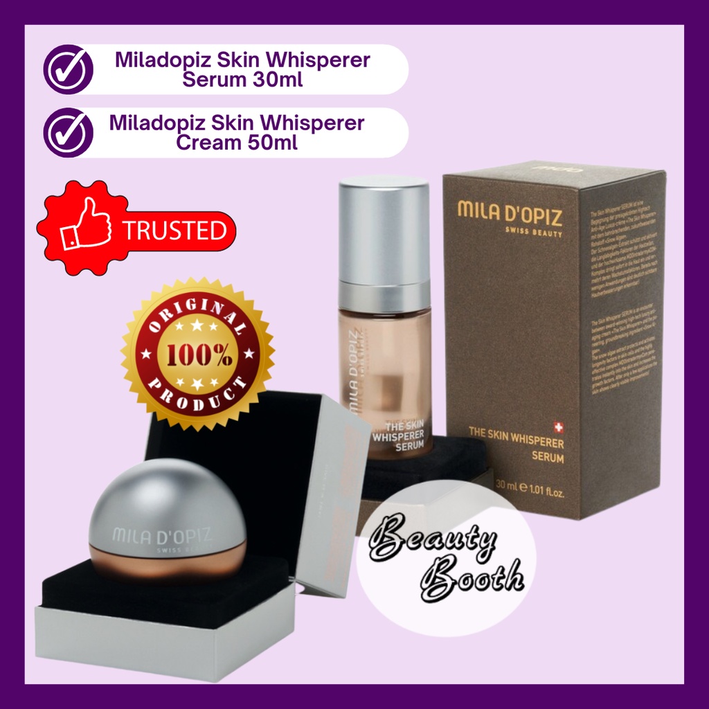 MILADOPIZ The Skin Whisperer Serum 30ml + Cream 50ml