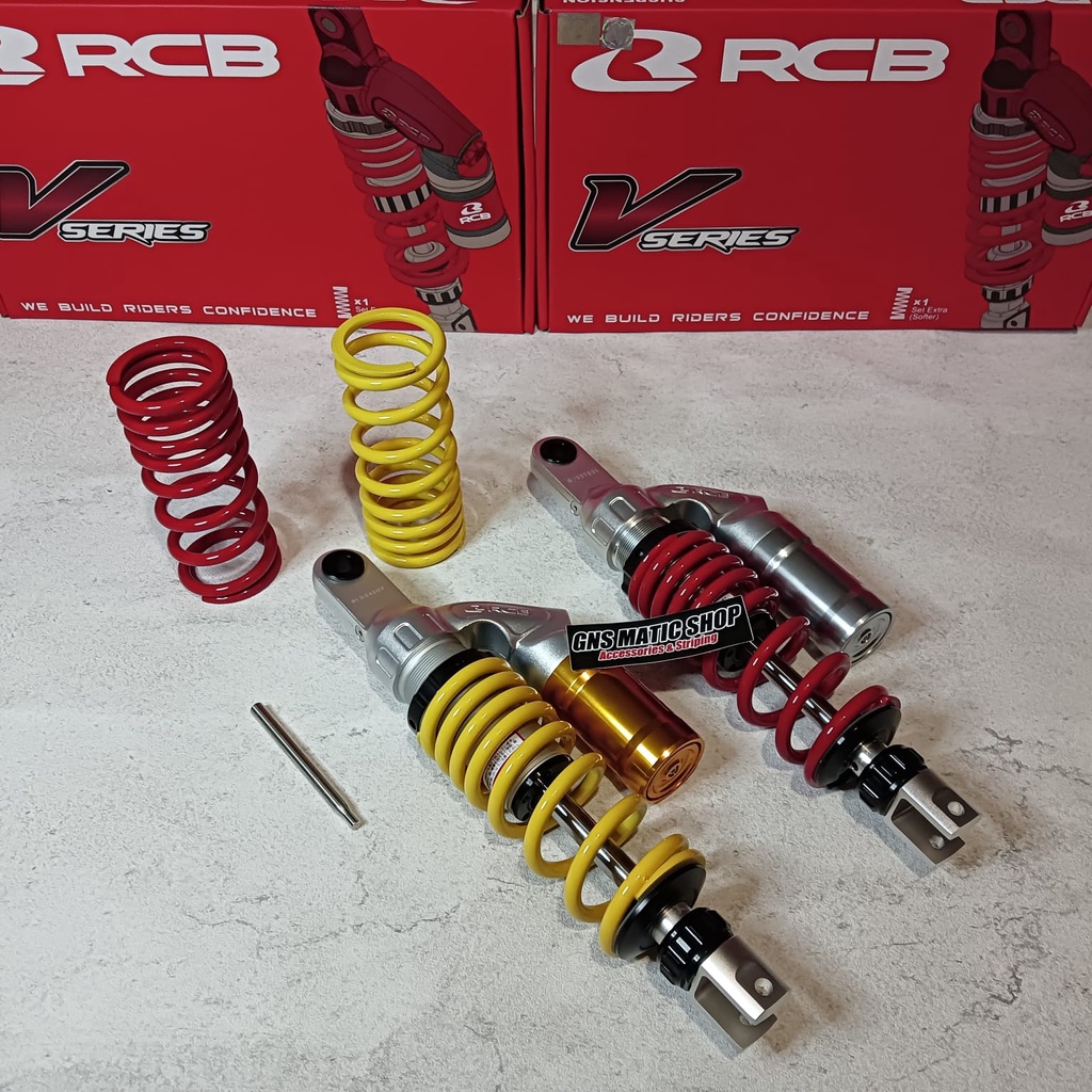 SHOCK TABUNG RCB VS SERIES V SERIES REBOUND KLIK 330MM VARIO 125 VARIO 150 SCOOPY FI BEAT FI