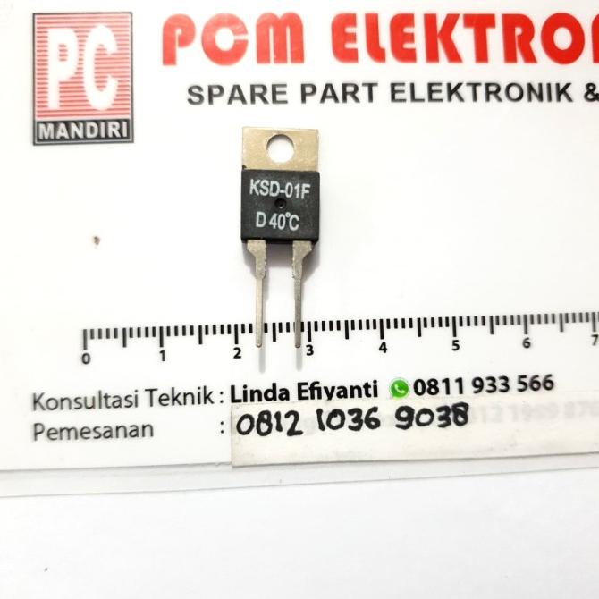 KSD-01F D 40'C SIKRING FUSE 40 DERAJAT CELCIUS pcmelektr812 Segera Beli