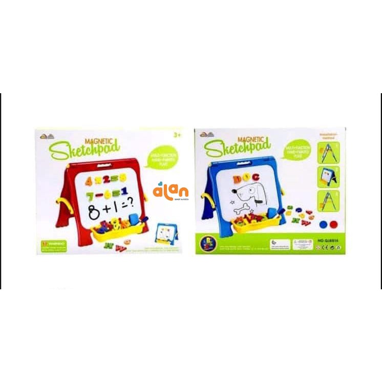 Magnetic Sketchpad QJ8814 - Mainan Edukasi Anak