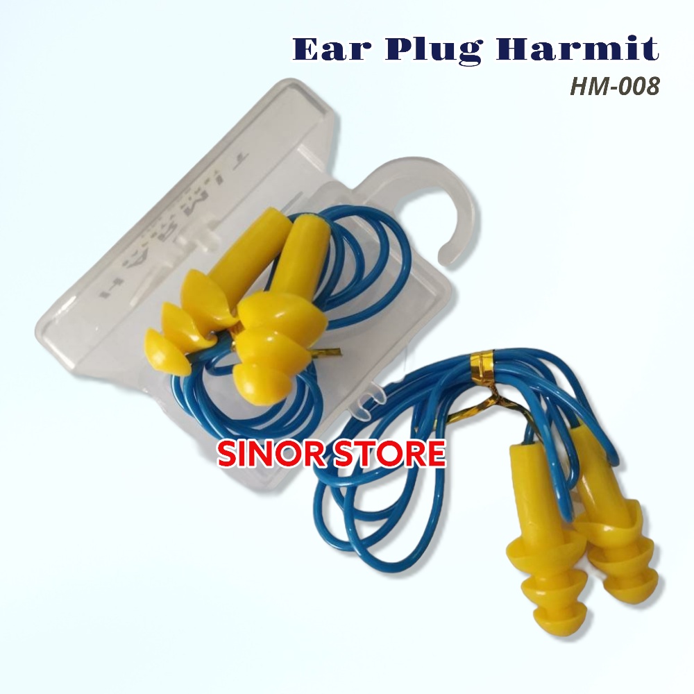 Earplug Ultrafit Corded Dengan Kotak Cashing Penutup Safety Telinga Ear Plug Penyumbat Kuping