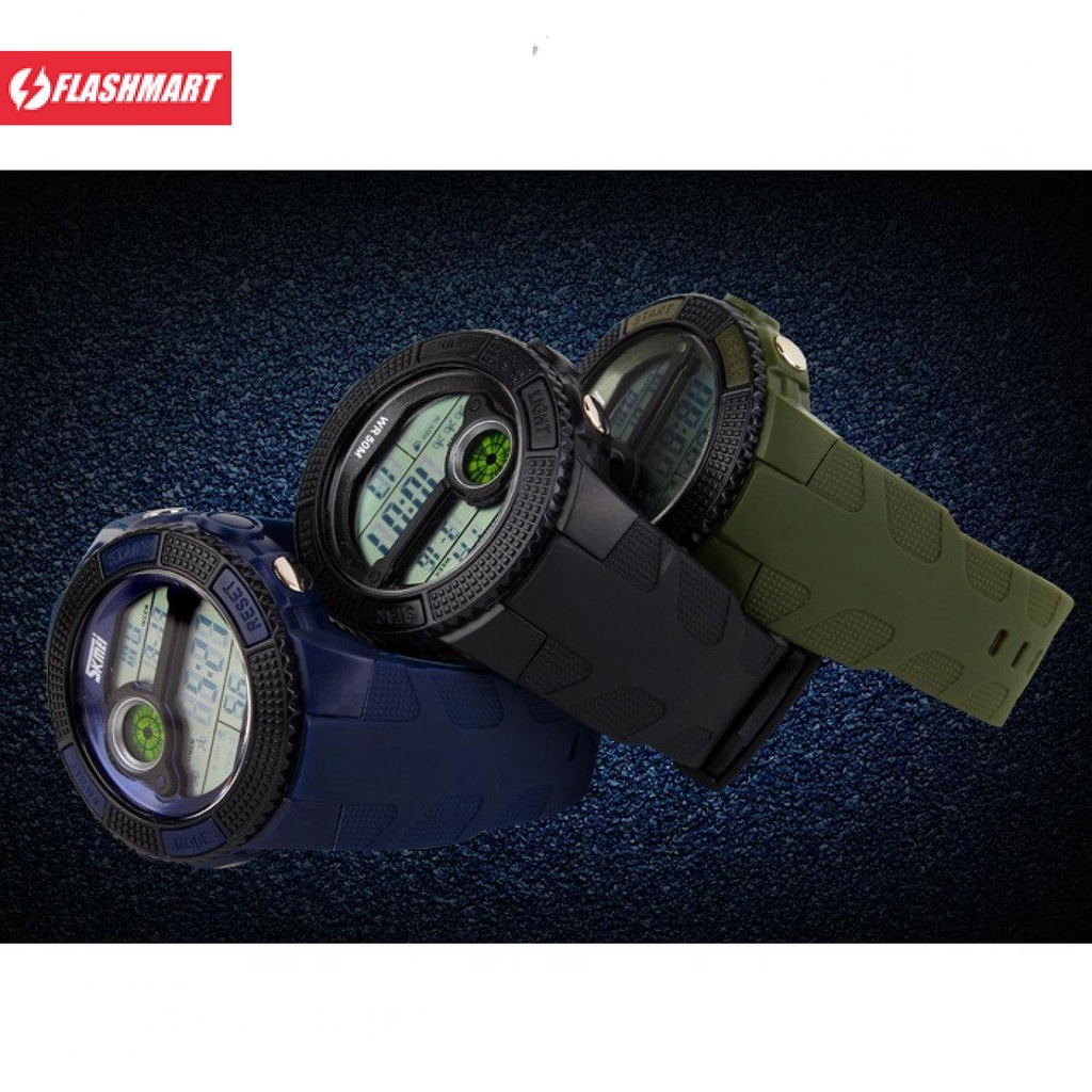 Flashmart Jam Tangan Sport Digital Pria - DG1027