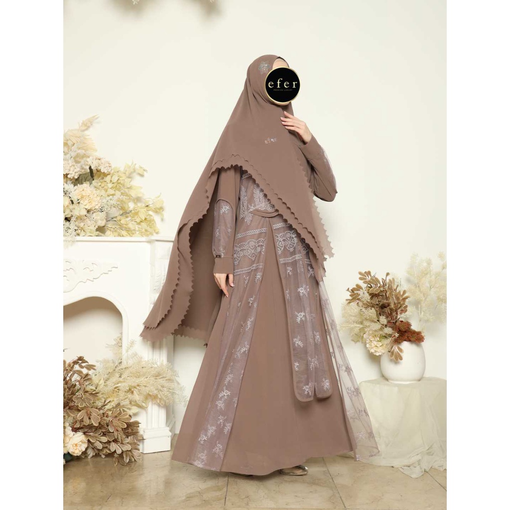 SUCI Gamis Dress Set by Efer Premium Syari