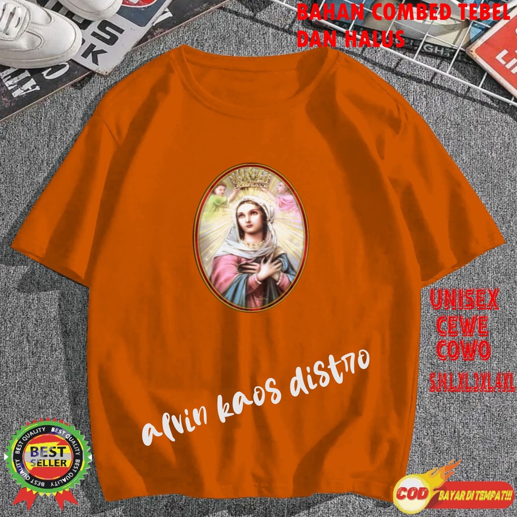 APPS DTF NEW BUNDA MARIA Kaos Pria Distro Hits 2023 Kaos Murah Kaos Kaos Pria Dan Wanita Kaos Rohani Kristen