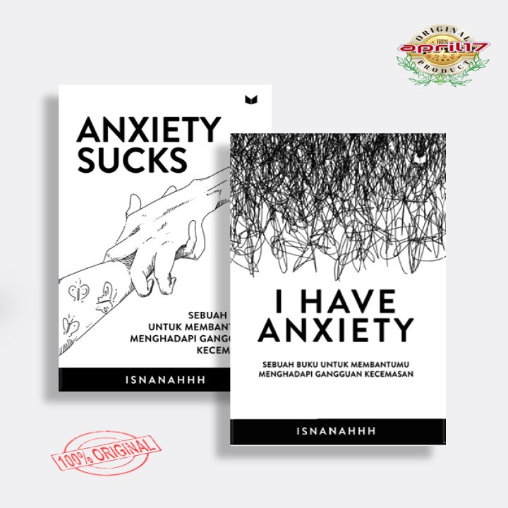 BUKU I HAVE ANXIETY - ANXIETY SUCKS