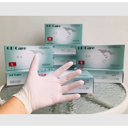 Sarung Tangan Karet GP Care Latex Powdered Examination Gloves Original