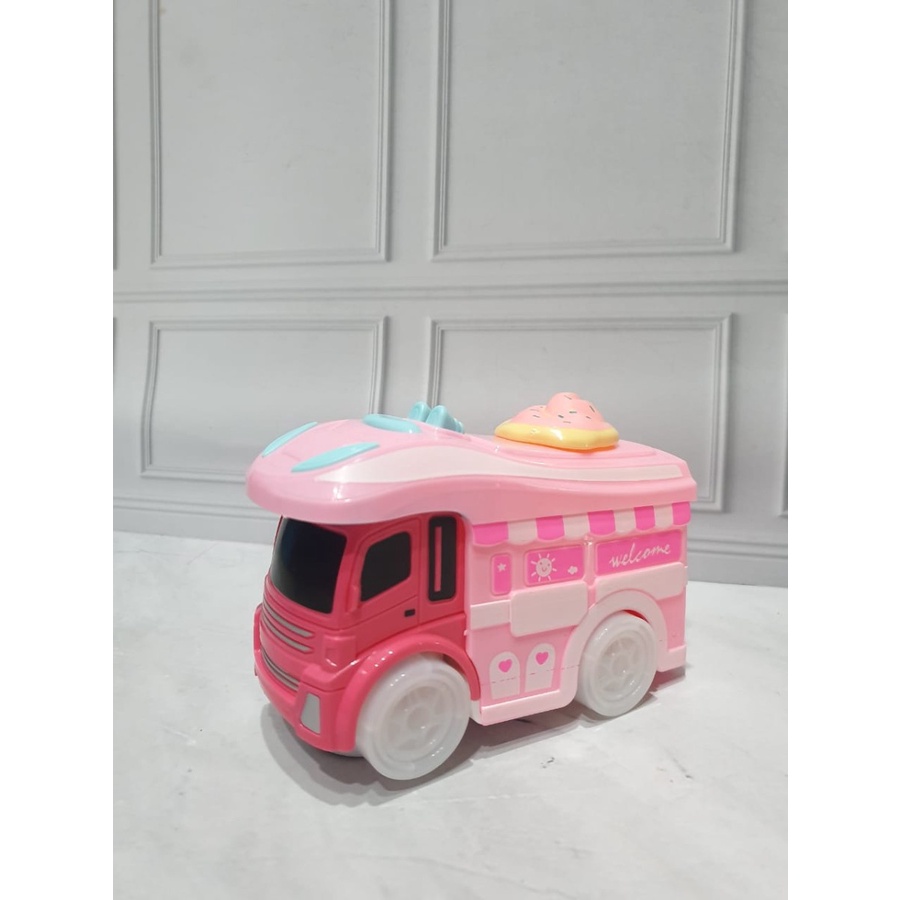 Mainan Anak Laki - laki  Mobil Ice Cream Anak Lampu dan suara no. 616