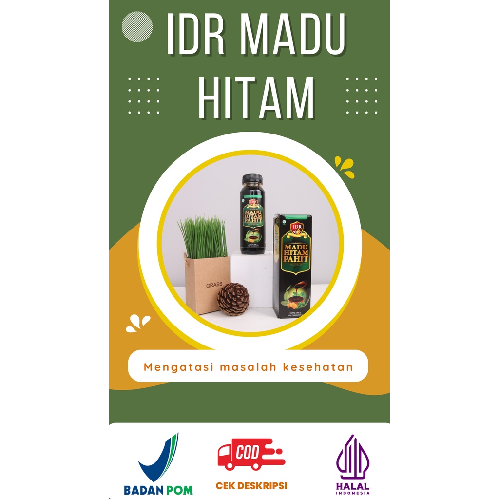 IDR MADU HITAM / OBAT KANKER / OBAT JANTUNG / OBAT KRONIS