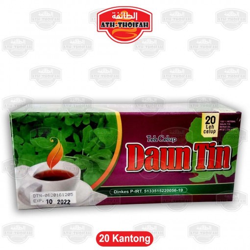 

Teh Celup Daun Tin Mengontrol tekanan darah tinggi & jantung 20kantong