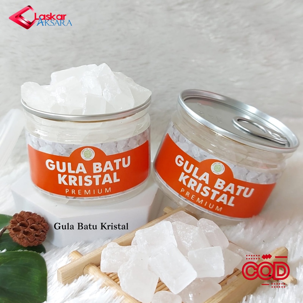 

Can - Gula Batu Kristal Crsytal Rock Sugar Kualitas Premium