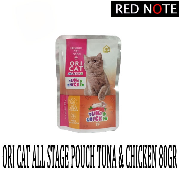 Ori Cat All Stage Pouch Tuna &amp; Chicken