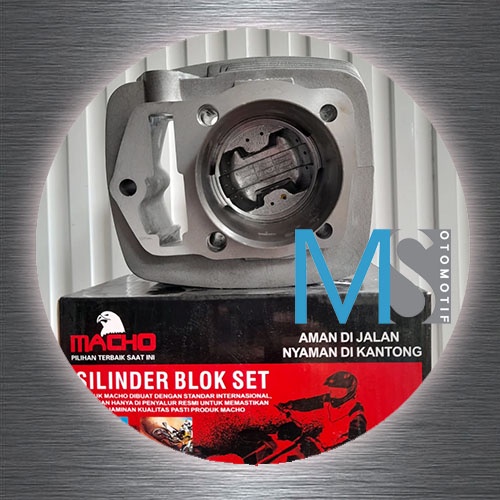 Cylinder / Silinder Block / Blok Seher Assy Honda Tiger Old / Revo - MS Otomotif