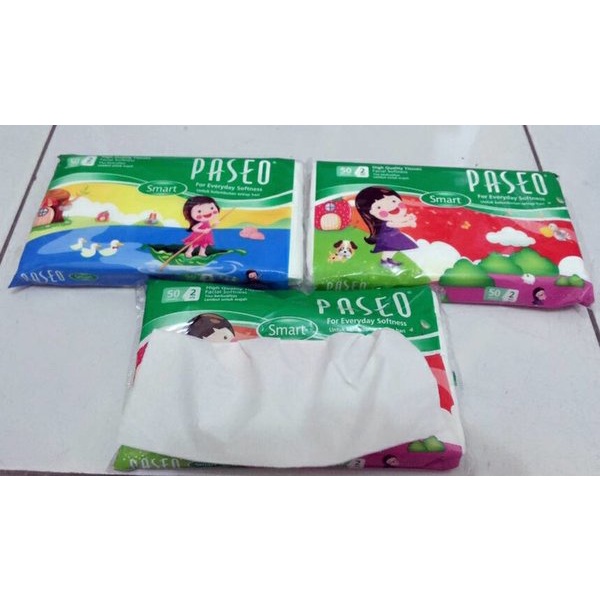 TISSUE TISU TISUE WAJAH TRAVEL PACK PASEO