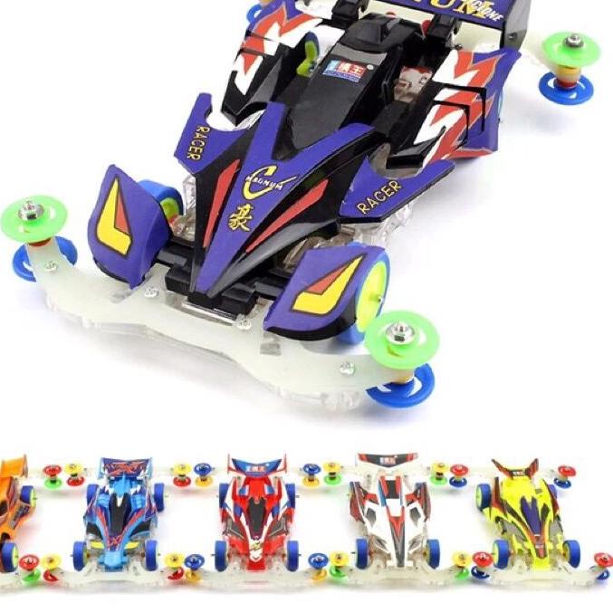 ☇ Tamiya mini4wd aoda MS chasis / tamiya aoda transparan chassis ★