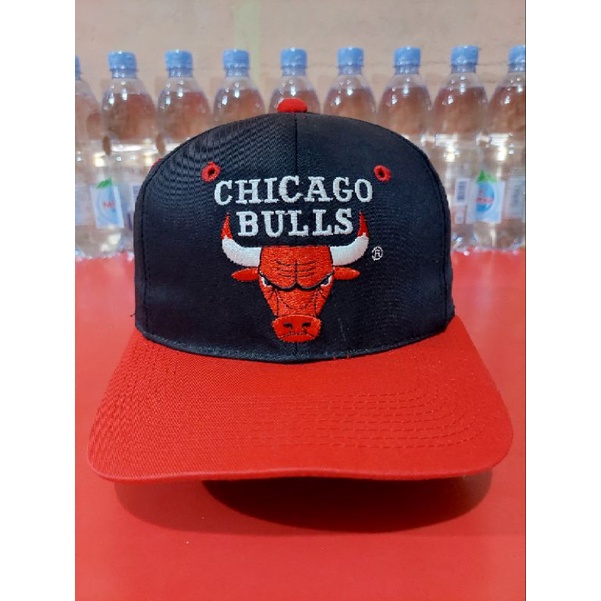 Topi Snapback Vintage NBA Chicago Bulls Original Second