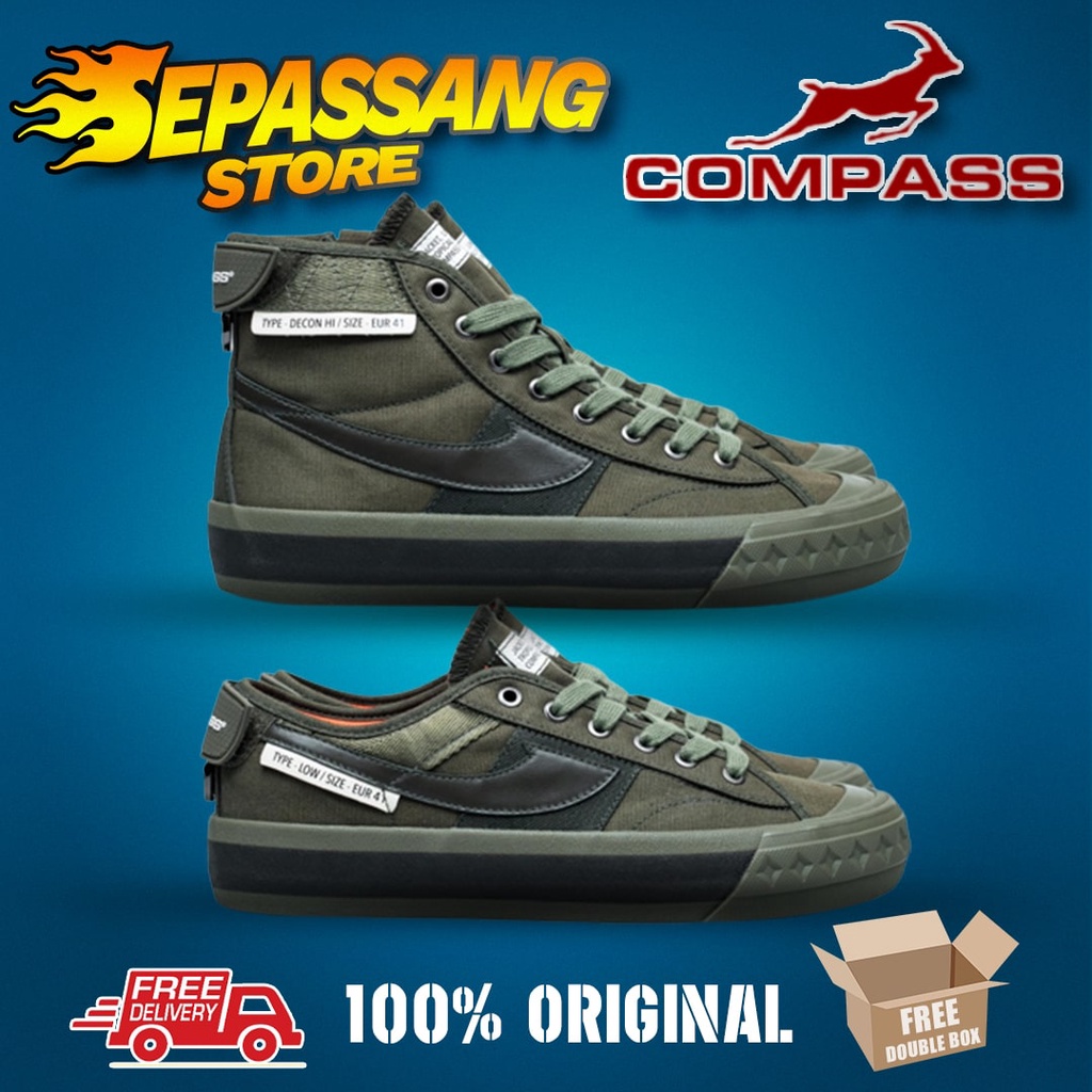 Sepatu Compass Retrograde edisi Flight Jkt