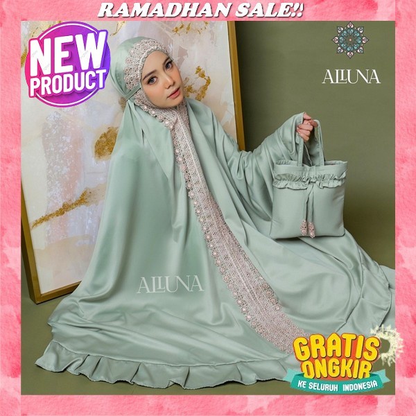 Mukena Silk Premium 2In1 Travelling Renda Cantik/ Mukena Hantaran Jumbo Mewah Mukena Wanita Dewasa T