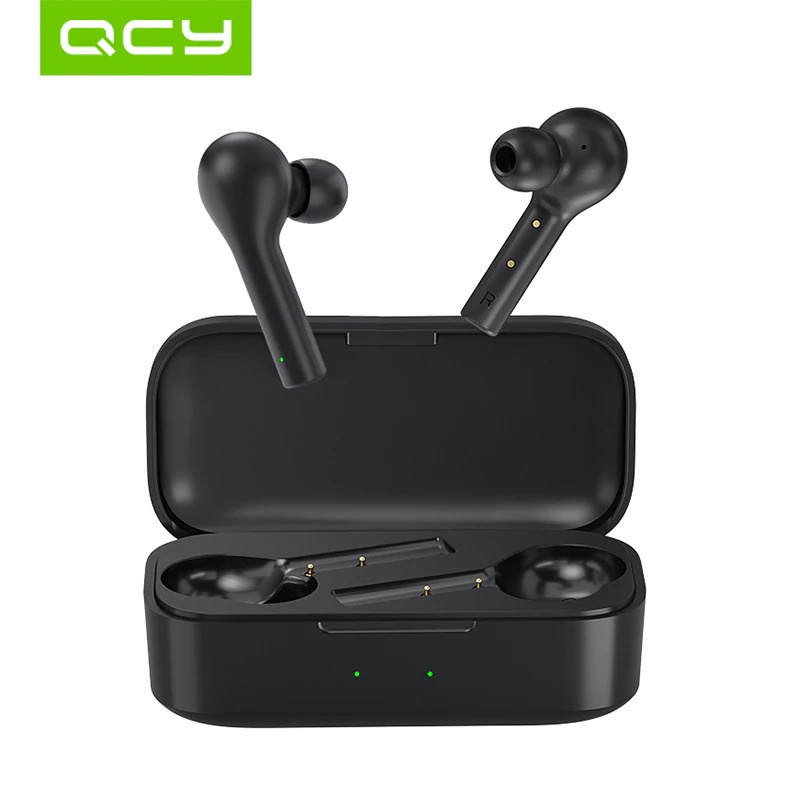 QCY TWS Bluetooth Earphone with Charging Case - QCY-T5