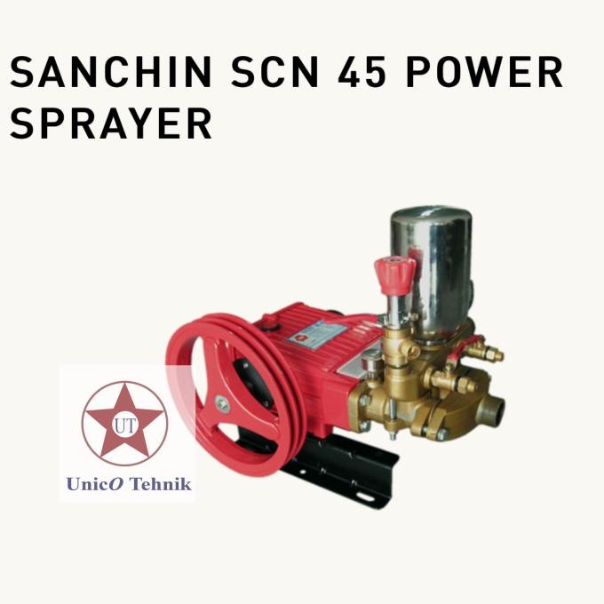 Mesin Power Sprayer Sanchin Scn 45 Alat Steam Cuci Motor Mobil