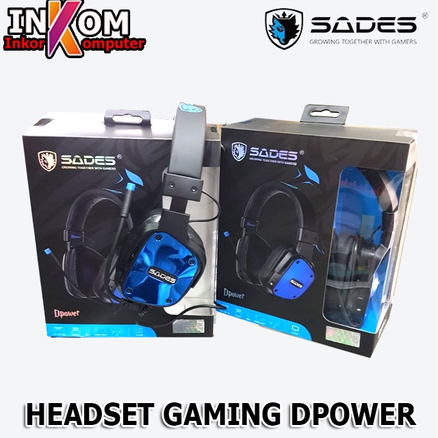 Headset Gaming Sades Dpower Headset Gaming Stereo