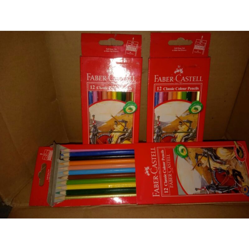 

Pensil Warna Panjang Faber Castel 12pcs