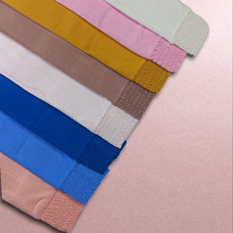 Manset Tangan Panjang Kerut Mangset Lengan Kerut