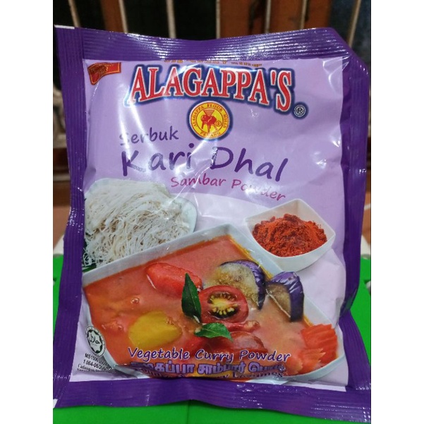 

Alagappa's Kari Dhal Sambar Powder / Serbuk Kari