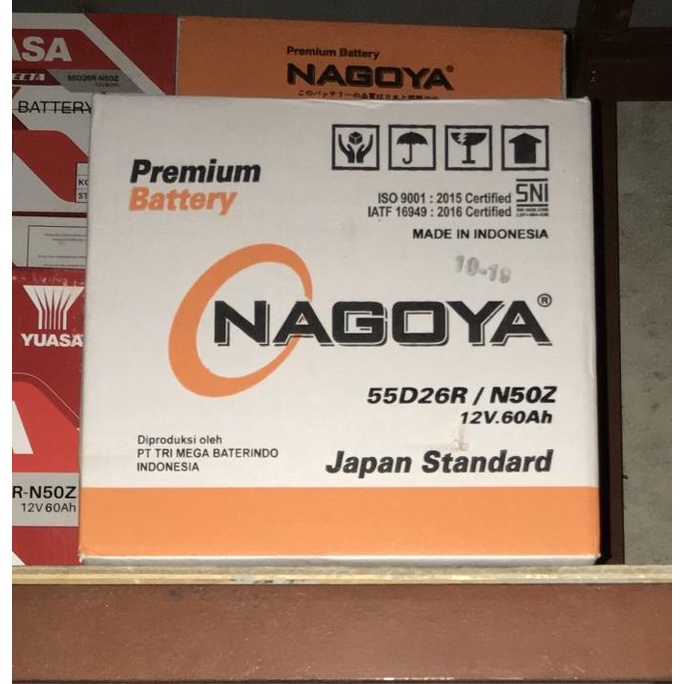 Aki Basah Nagoya N50Z / 55D26R - 60 Ah Debezzz