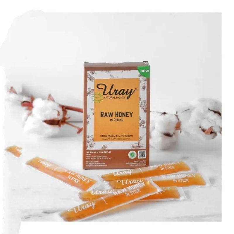 

MADU URAY RAW HONEY 10 SACHET MADU URAY NATURAL HONEY SACHET MADU URAY