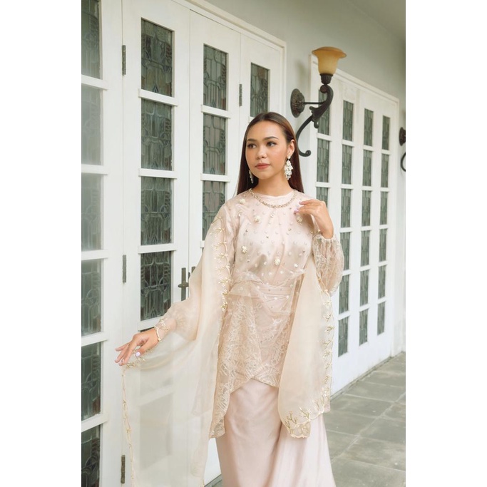 JALEELA - NORAH TOP (TANPA SELENDANG) (OUTER &amp; INNER INCLUDED) - JALEELA RAYA