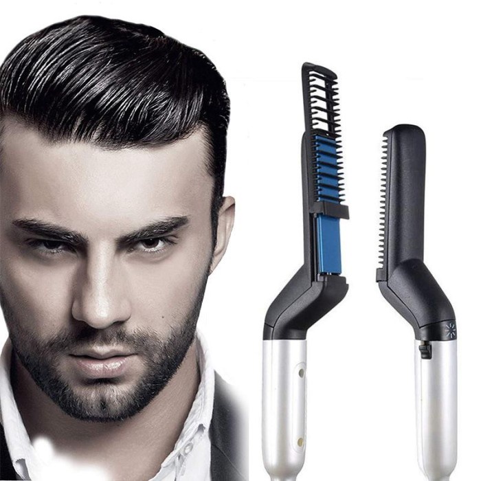 Catokan Sisir Catokan Pria /Sisir Pelurus Rambut Men Hair Styling Comb