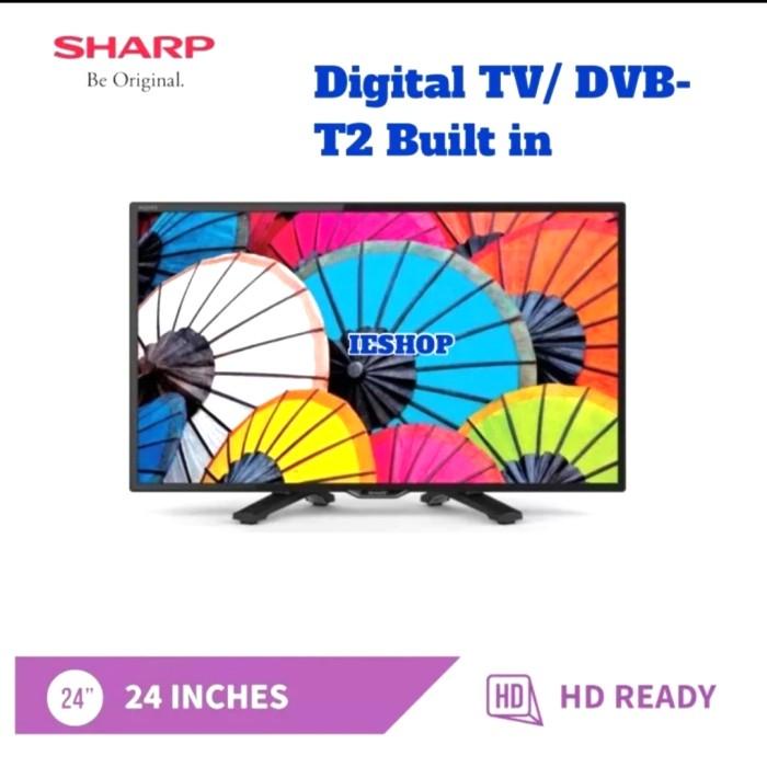 PROMO GILA... LED SHARP 24" HD DIGITAL 2T-C24DD1i 24DD 24DD1 USB MOVIE