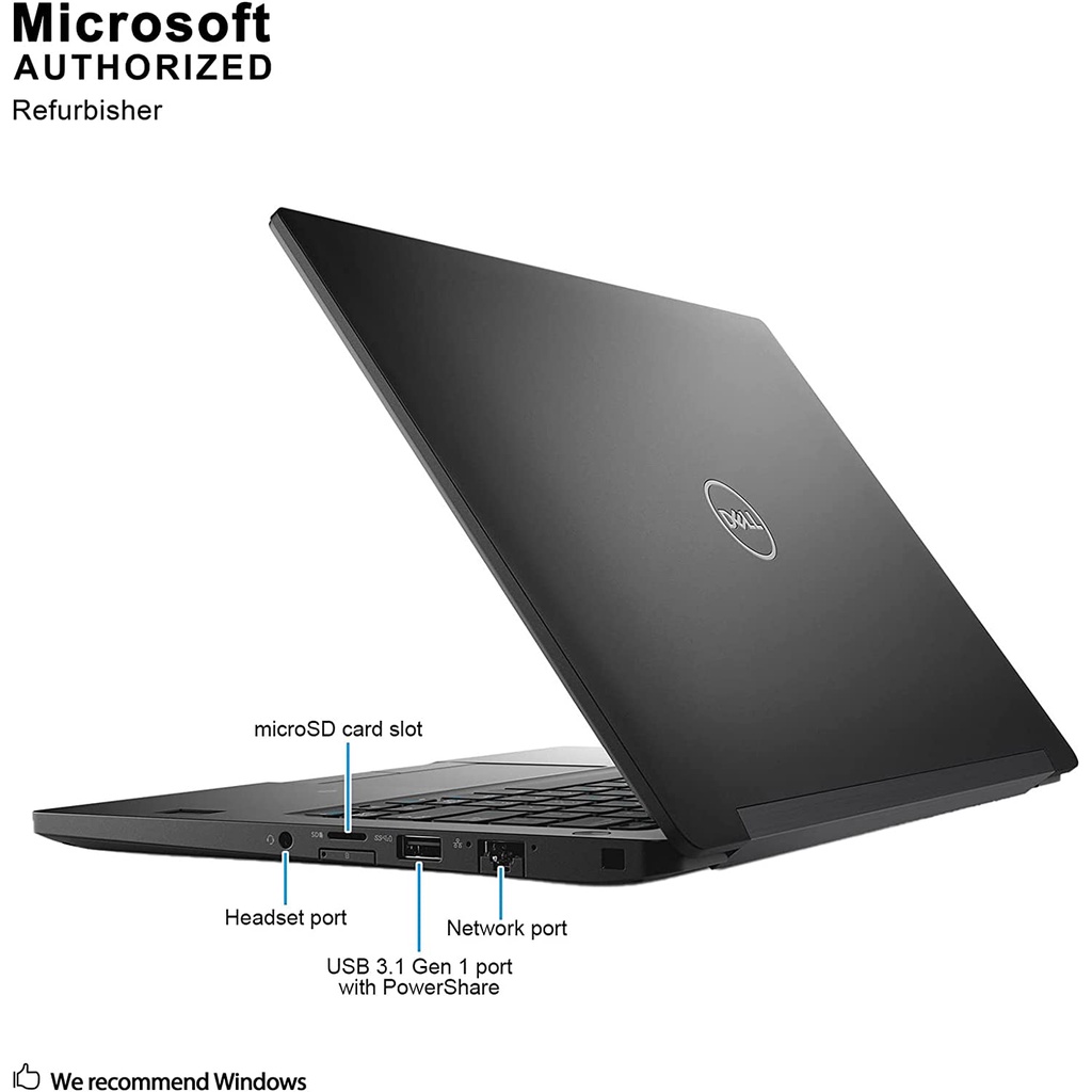 Dell E7390 Intel Core i5 Gen 8 Ram 8GB SSD 256GB Win 10 Siap Pakai Berkualitas