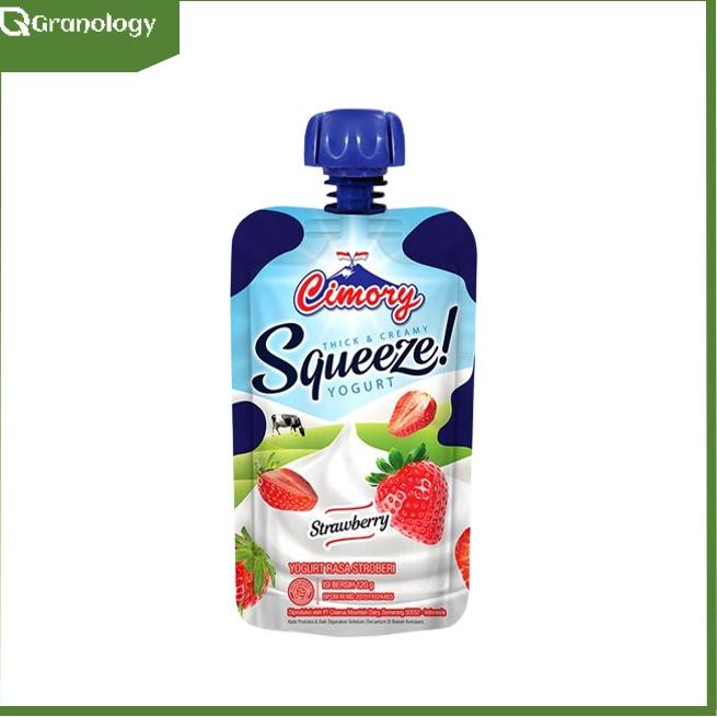 

[spin1] Cimory Yogurt Squeeze 120 ml - Strawberry