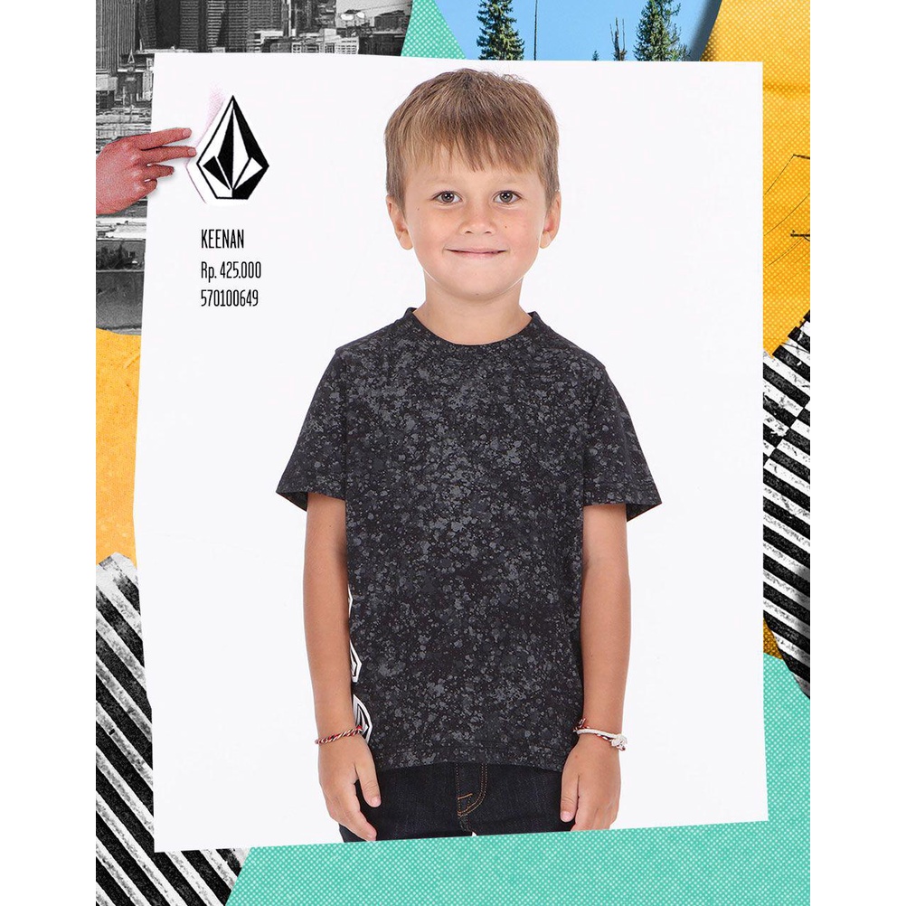 RAYSURF VOLCOM T-SHIRT ANAK 570100649 ORIGINAL