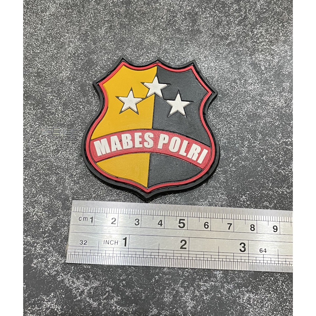 Patch Mabes Polr* (Perisai) - Patch Velcro Polr* - Prepetan