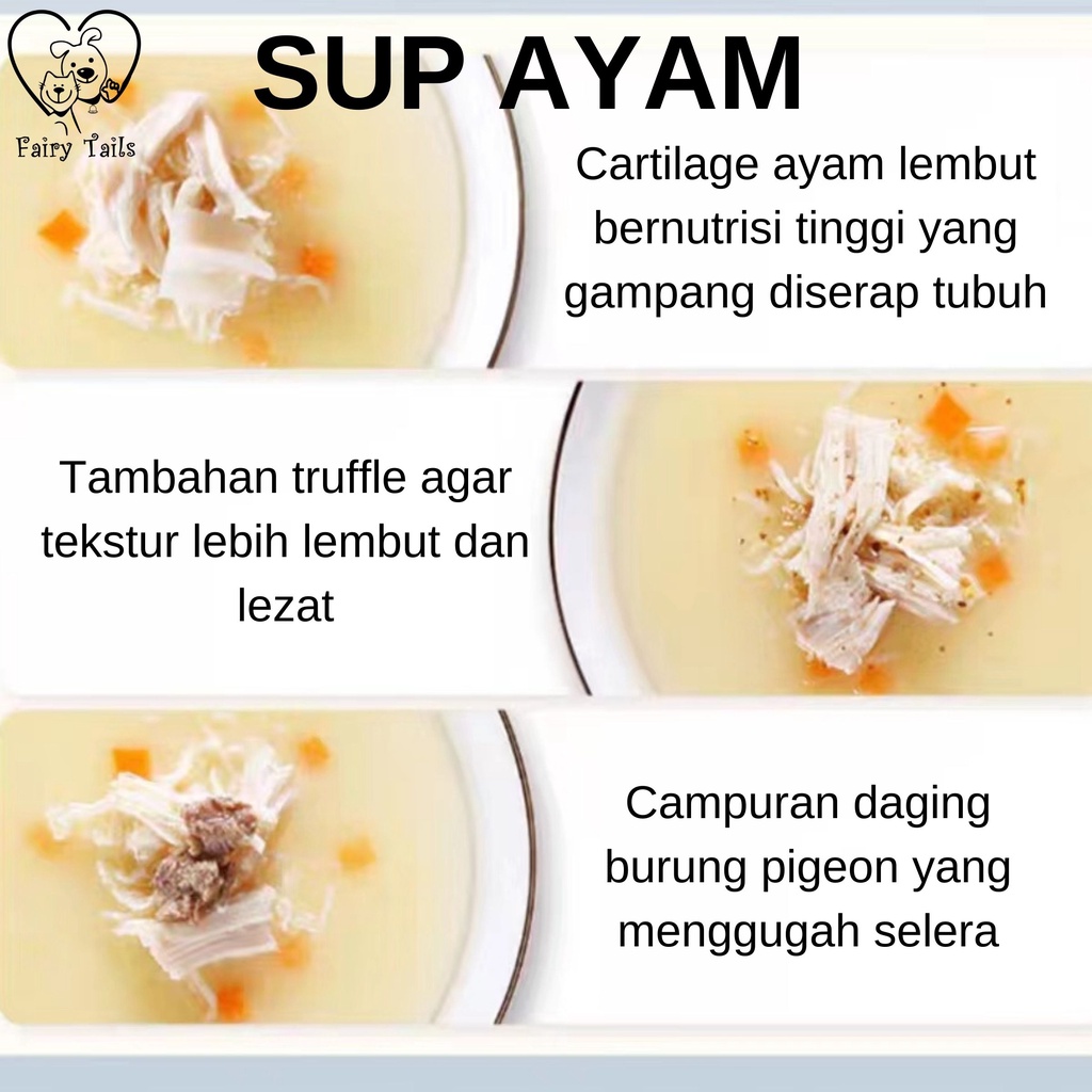 [PREMIUM] Sup Daging dan Seafood Makanan Basah Untuk Kucing Anabul Makanan Utama Kaldu Ekstrak Konsentrat Daging Murni / Meat Broth Soup for Cat